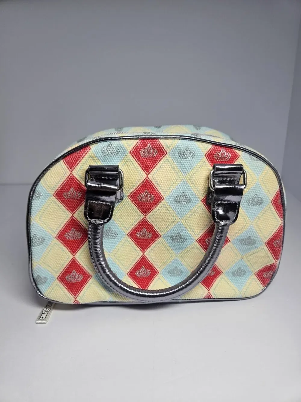 Soap & Glory Argyle Crown Vanity Case Cosmetic Makeup Travel Bag Double Handle